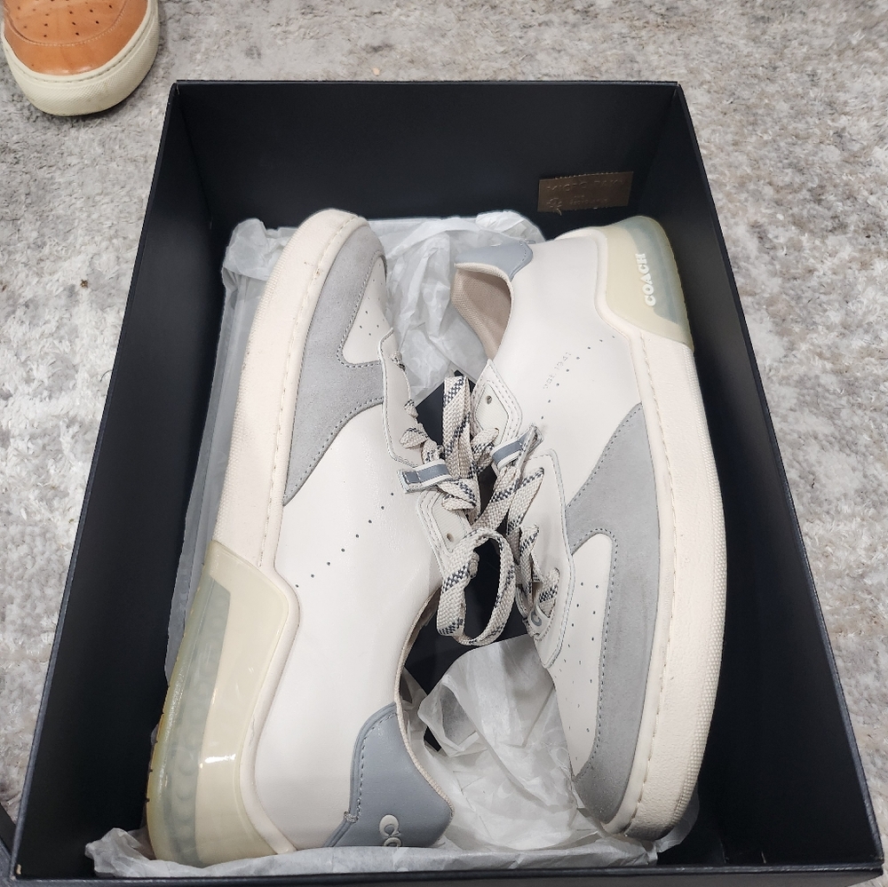 Coach Men's Chalk Color  Sneakers - Picture 7 of 8